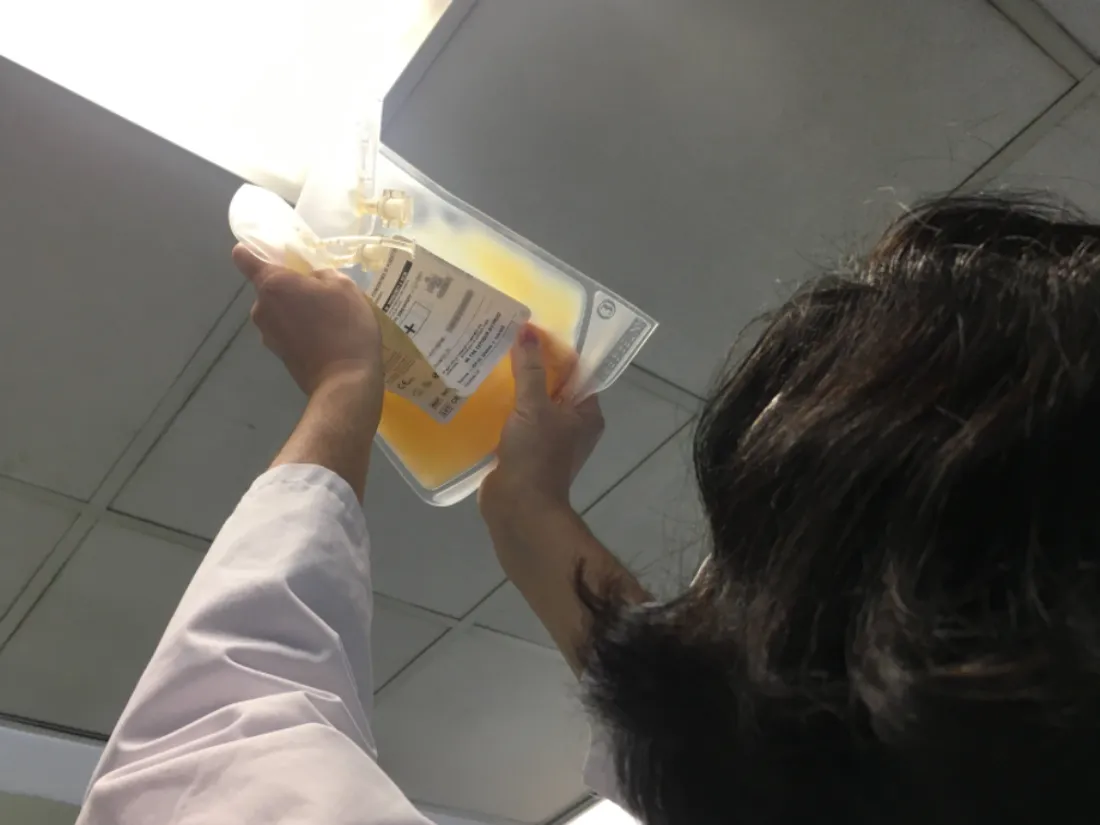 Plaquettes en mouvement EFS